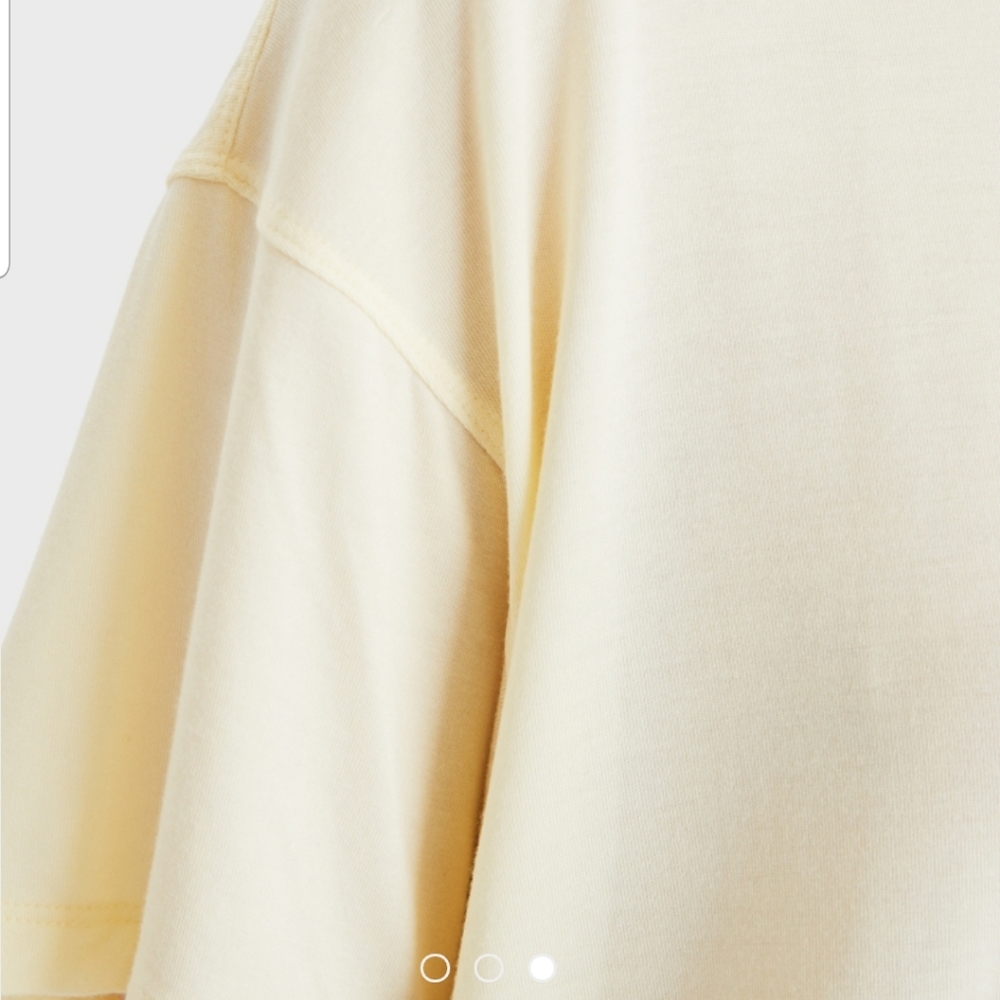 🧡AMERICAN EAGLEPleated Crew Neck T-Shirt - Picture 4 of 6